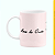 Caneca Branca Lisa 325ml - Psicologia - Imagem 3