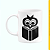 Caneca Branca Lisa 325ml - Pedagogia - Imagem 3