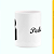 Caneca Branca Lisa 325ml - Pedagogia - Imagem 2