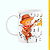 Caneca Branca Lisa 325ml - Músico - Imagem 3