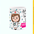 Caneca Branca Lisa 325ml - Minha Missão Enfermeira - Imagem 2
