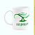 Caneca Branca Lisa 325ml - Enfermagem, Para essa Paixão Não tem Cura - Imagem 3