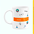 Caneca Branca Lisa 325ml - Química - Imagem 3
