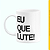 Caneca Branca Lisa 325ml - Eu que Lute! - Imagem 2