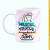 Caneca Branca Lisa 325ml - Seja Uma Mulher Que Levanta Outras Mulheres - Imagem 2