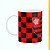 Caneca Branca Lisa 325ml - Flamengo - Imagem 3