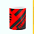 Caneca Branca Lisa 325ml - Flamengo - Imagem 2
