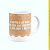 Caneca Branca Lisa 325ml - O Muro é Para a Sua Segurança - Imagem 3