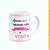 Caneca Branca Lisa 325ml - Promovida a Vovó - Imagem 3