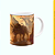 Caneca Branca Lisa 325ml - Dinossauro - Imagem 3