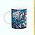 Caneca Branca Lisa 325ml - Jurassic Park - Imagem 1