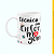 Caneca Branca Lisa 325ml - Enfermagem - Imagem 1
