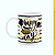Caneca Branca Lisa 325ml - Happy Birthday - Imagem 1