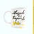 Caneca Branca Lisa 325ml - Happy Birthday - Imagem 1