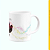 Caneca Branca Lisa 325ml -  Mickey - Imagem 3