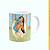Caneca Branca Lisa 325ml - Pocahontas - Imagem 3