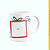 Caneca Branca Lisa 325ml - Natal em Família - Imagem 3