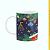 Caneca Branca Lisa 325ml -Merry Christmas - Imagem 1