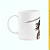 Caneca Branca Lisa 325ml - Mulher Maravilha - Imagem 1