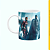 Caneca Branca Lisa 325ml - Personagens DC - Imagem 1