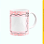Caneca Branca Lisa 325ml -  Madrinha do Coração + Foto - Imagem 3