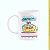 Caneca Branca Lisa 325ml -  Caneca da Dinda - Imagem 1
