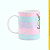 Caneca Branca Lisa 325ml - Unicórnio - Imagem 2