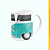 Caneca Branca Lisa 325ml - Kombi Tiffany - Imagem 3