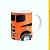 Caneca Branca Lisa 325ml - Caminhão Laranjado - Imagem 3