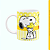 Caneca Branca Lisa 325ml - Feliz dia das Mães - Imagem 1