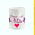 Caneca Branca Lisa 325ml - Amor de Mãe - Imagem 2