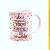 Caneca Branca Lisa 325ml - Feliz dia Das Mães - Imagem 3