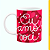 Caneca Branca Lisa 325ml - Eu amo Você - Imagem 1