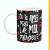 Caneca Branca Lisa 325ml - Eu Te Amo mais de Mil Milhões - Imagem 1