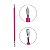 Kit 4 Palitos Espátula Aço Inox 2 Pontas Manicure Podologia - Imagem 2