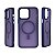 Capa Infinity Smoke MagSafe Roxa para iPhone 15 Pro Max - Imagem 1