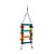Brinquedo de Madeira Escada Colorida para Pássaros - Imagem 1
