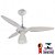 VENTILADOR WIND TULIPA BRANCO 220V - Imagem 2