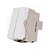 MODULO INTERRUPTOR DUPLO PARALELO 10A SLEEK BR - Imagem 2