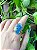 Anel Hippie Mystic | Ágata Azul - Imagem 1
