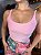 Cropped Lis | Rosa Claro - Imagem 3