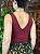 Cropped Jasmim | Vinho - Imagem 2