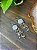 Brinco Hippie | Quartzo Clear - Imagem 1