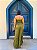 Vestido Indiano Gaia | Verde Oliva - Imagem 3