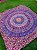 Colcha Indiana Casal | Mandala Vinho - Imagem 1