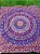 Colcha Indiana Casal | Mandala Vinho - Imagem 3