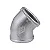 COTOVELO (JOELHO) GALVANIZADO 1.1/2" X 45° - Imagem 3
