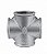 CRUZETA GALVANIZADA 4" - Imagem 1