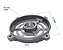 TAMPA TRASEIRA HERCULES N42 IP21 ROL 6201 JET-PUMP - Imagem 2