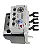 RELÉ TERMICO - 24-36A P/ CT32 A 40 METALTEX - Imagem 2